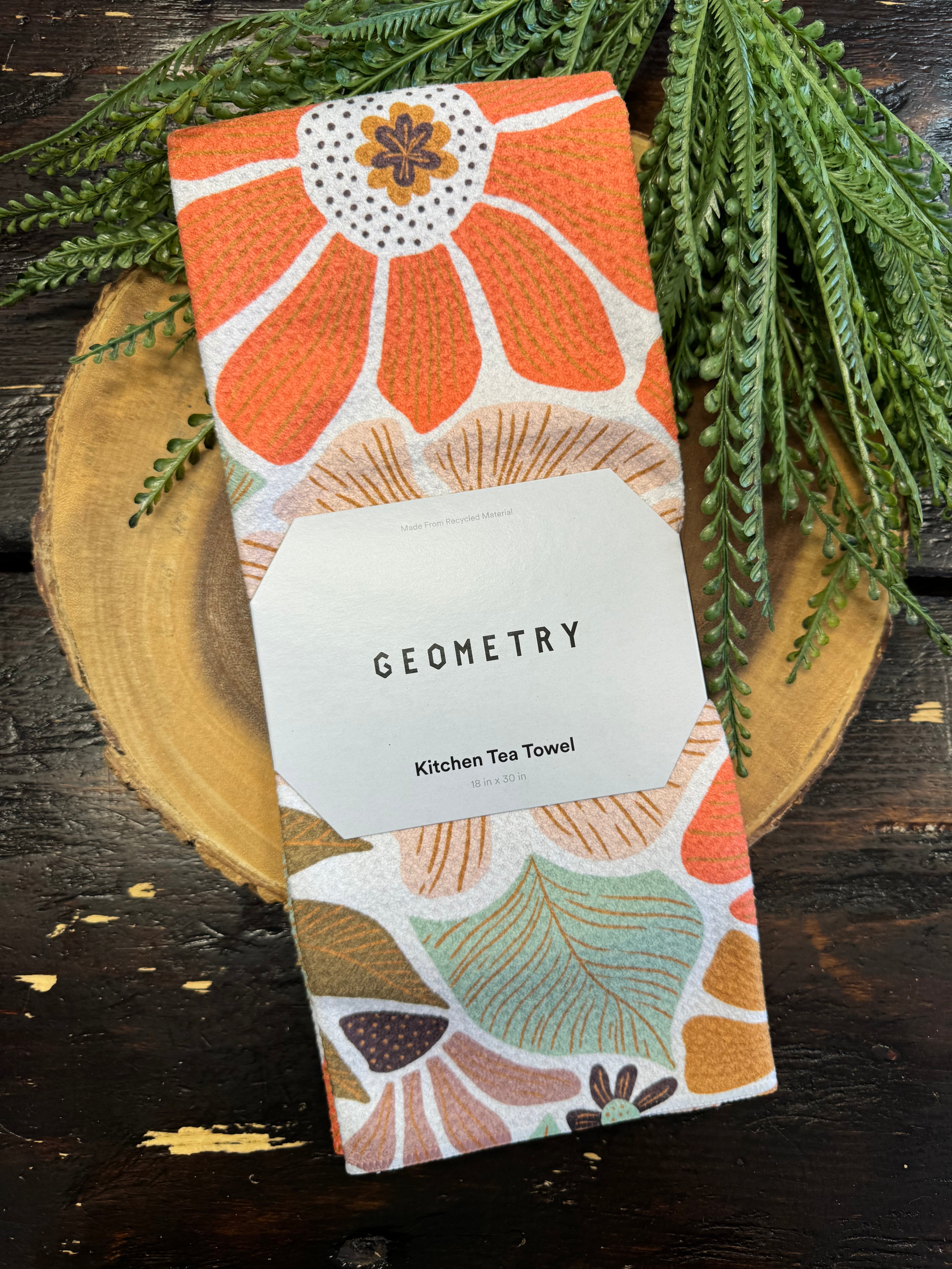 Geometry Tea Towel-dish cloth-geometry-The Silo Boutique, Women's Fashion Boutique Located in Warren and Grand Forks North Dakota