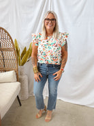 Burst of Color Top-Cardigans-staccato-The Silo Boutique, Women's Fashion Boutique Located in Warren and Grand Forks North Dakota