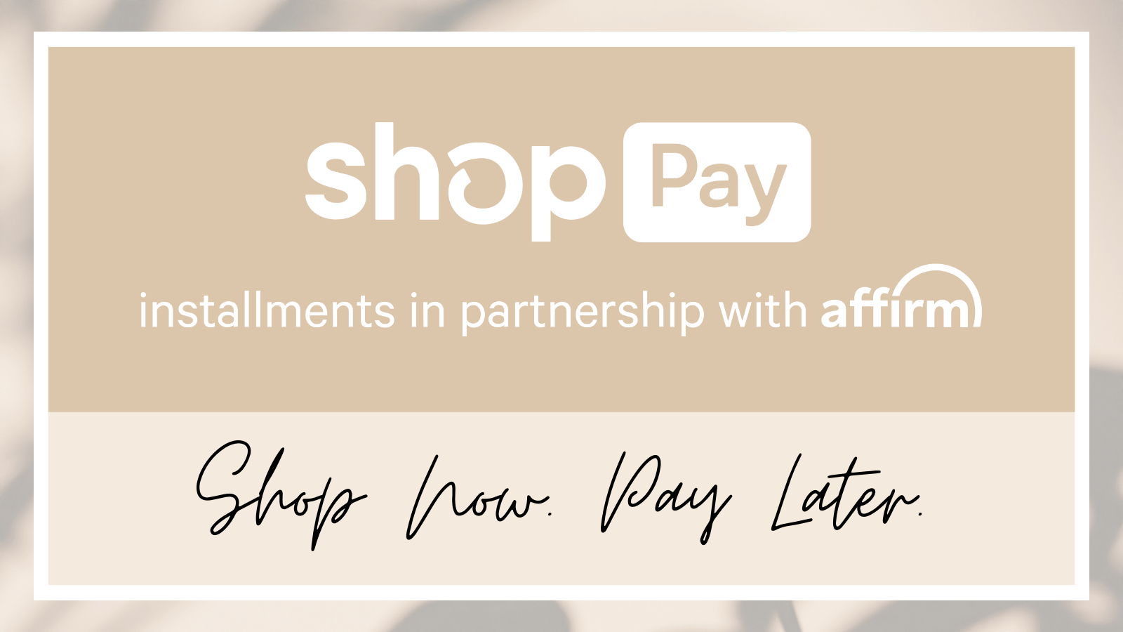 Shop Pay installments in partnership with affirm. Shop now pay later | Shop at The Silo Boutique | Women's Fashion Boutique Located in Warren, MN and Grand Forks, ND