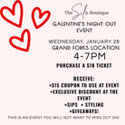 Galentine's in GRAND FORKS Event-GRAND FORKS-event-The Silo Boutique-The Silo Boutique, Women's Fashion Boutique Located in Warren and Grand Forks North Dakota