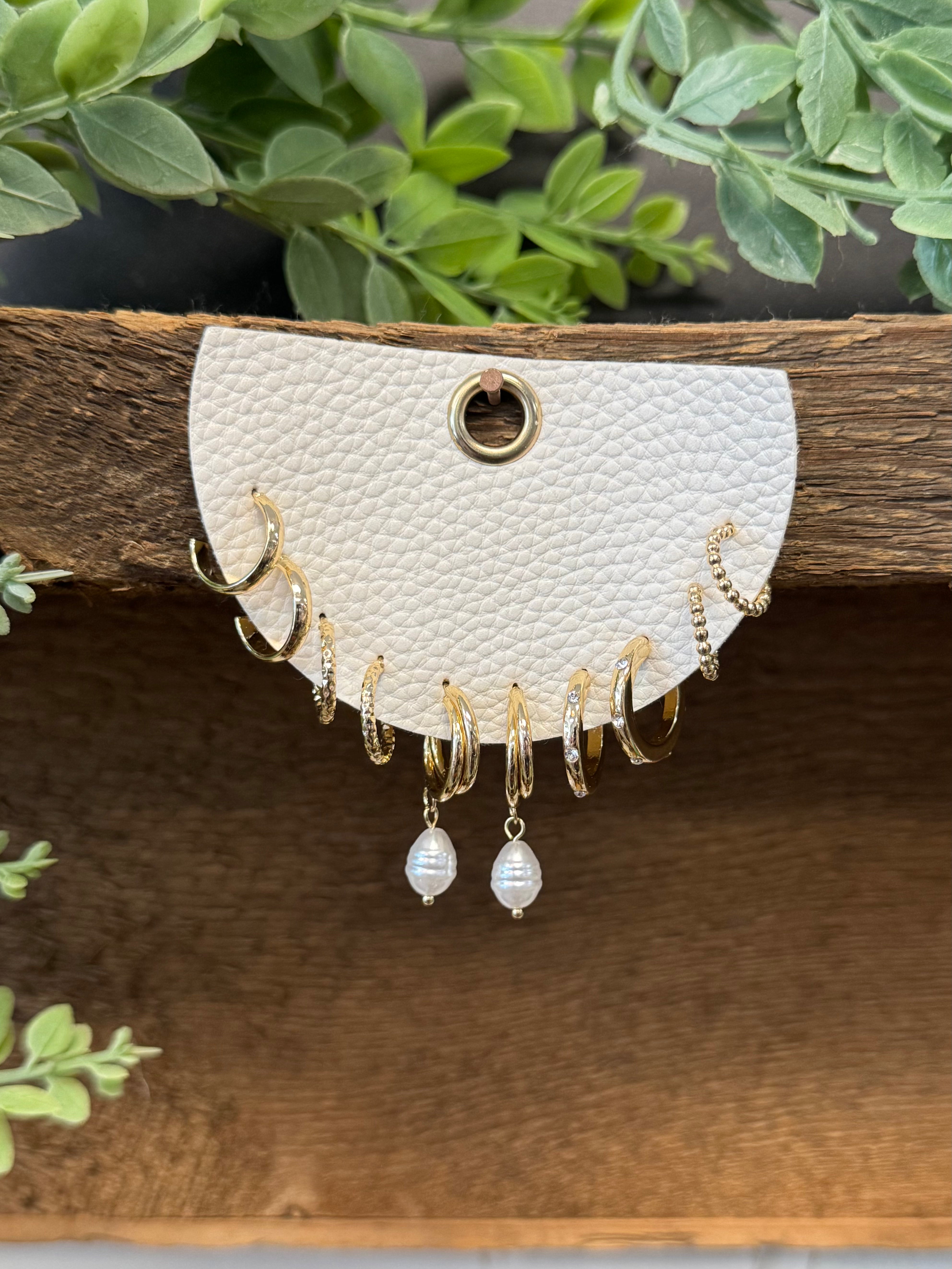 Leslie Earring Set-Earrings-fame-The Silo Boutique, Women's Fashion Boutique Located in Warren and Grand Forks North Dakota