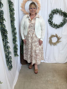 CC Open Knit Cocoon Cardigan-White-Sweaters-cozy co-The Silo Boutique, Women's Fashion Boutique Located in Warren and Grand Forks North Dakota