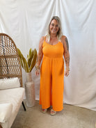 So Comfy Jumpsuit-Sunflower-FINAL SALE-Jumpsuits & Rompers-hyfve-The Silo Boutique, Women's Fashion Boutique Located in Warren and Grand Forks North Dakota
