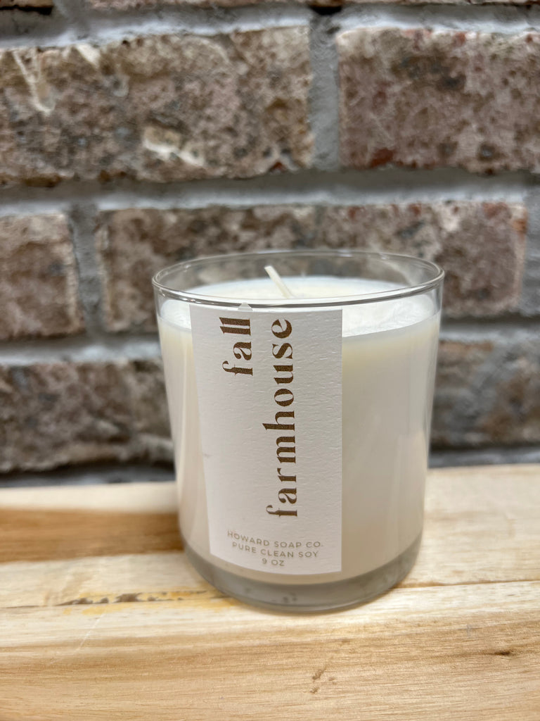 Howard Soap 9oz Tumbler Candle-Candles-howard soap co-The Silo Boutique, Women's Fashion Boutique Located in Warren and Grand Forks North Dakota