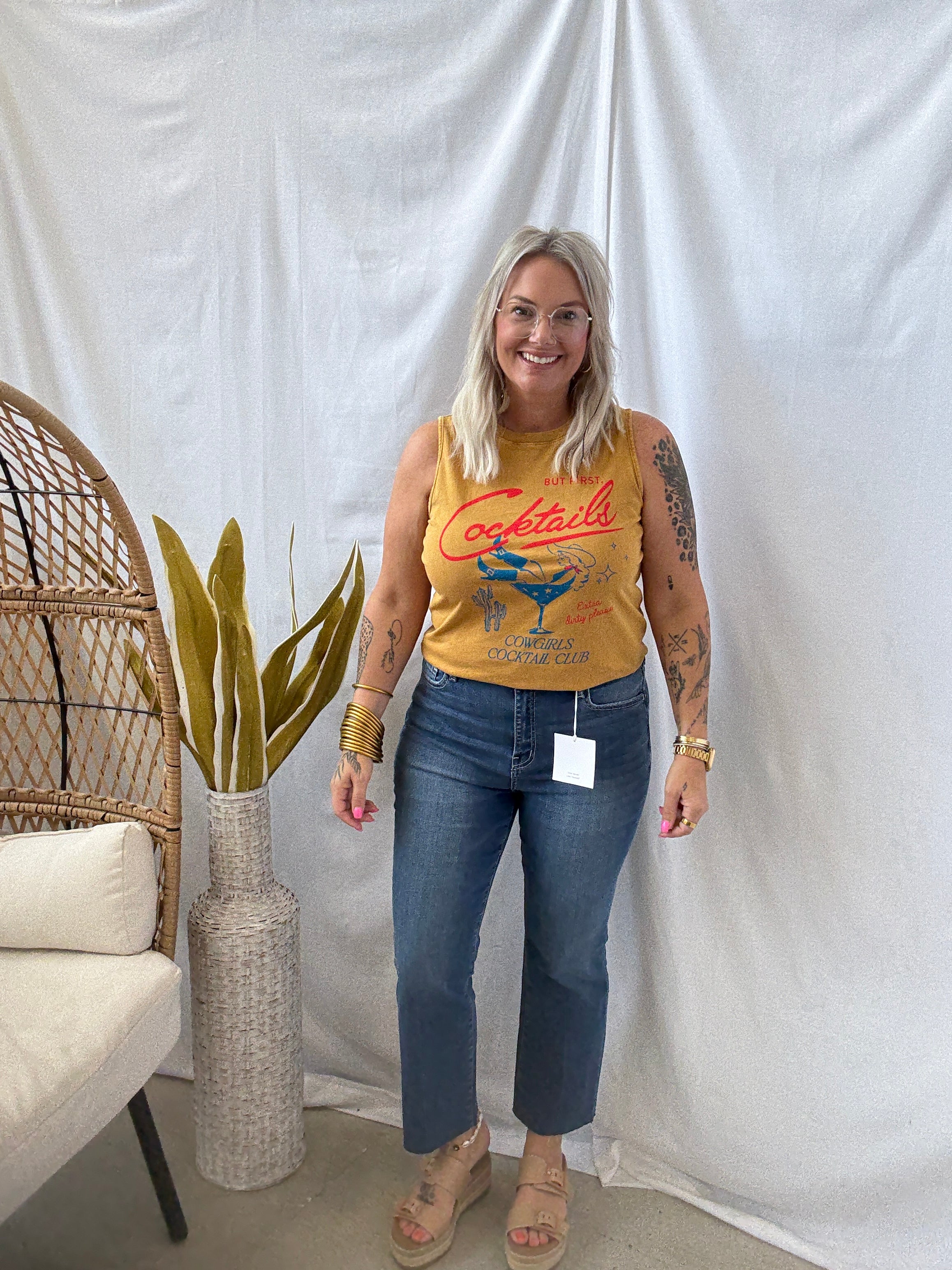 Lovervet Ixora Kick Flare Jeans-Jeans-lovervet-The Silo Boutique, Women's Fashion Boutique Located in Warren and Grand Forks North Dakota