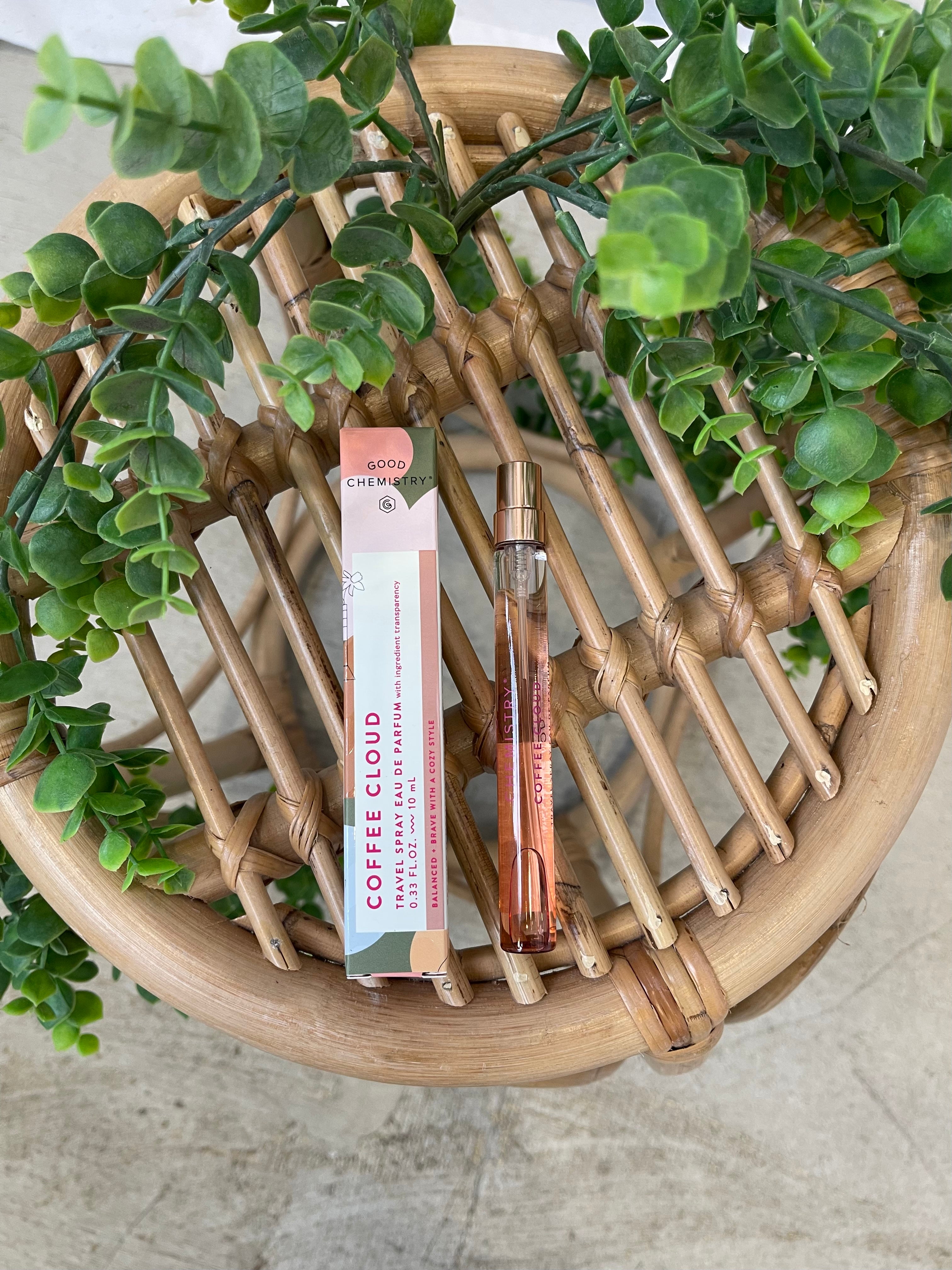 Good Chemistry Travel Spray-Coffee Cloud-Perfume-good chemistry-The Silo Boutique, Women's Fashion Boutique Located in Warren and Grand Forks North Dakota