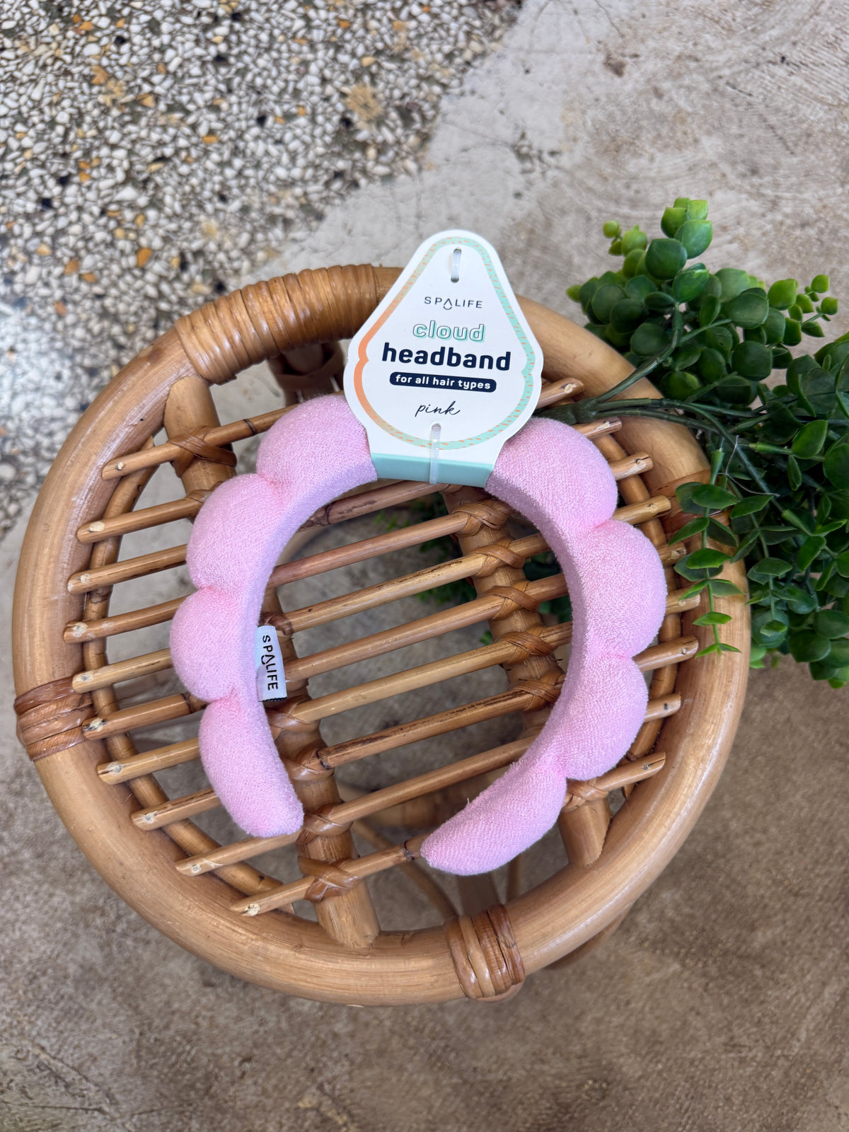 Bubble Headband-Pink-Hair Accessories-spa life-The Silo Boutique, Women's Fashion Boutique Located in Warren and Grand Forks North Dakota