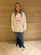 Heather Grey Pickleball Social Club Sweatshirt-Sweatshirts-gilli-The Silo Boutique, Women's Fashion Boutique Located in Warren and Grand Forks North Dakota