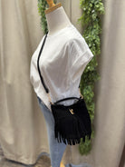 Moda Lux Faith Crossbody Purse-Black-Crossbody Purses-moda-The Silo Boutique, Women's Fashion Boutique Located in Warren and Grand Forks North Dakota