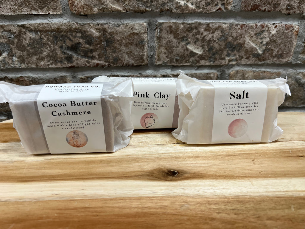 Howard Soap Co Bar Soap-Bar Soaps-howard soap co-The Silo Boutique, Women's Fashion Boutique Located in Warren and Grand Forks North Dakota