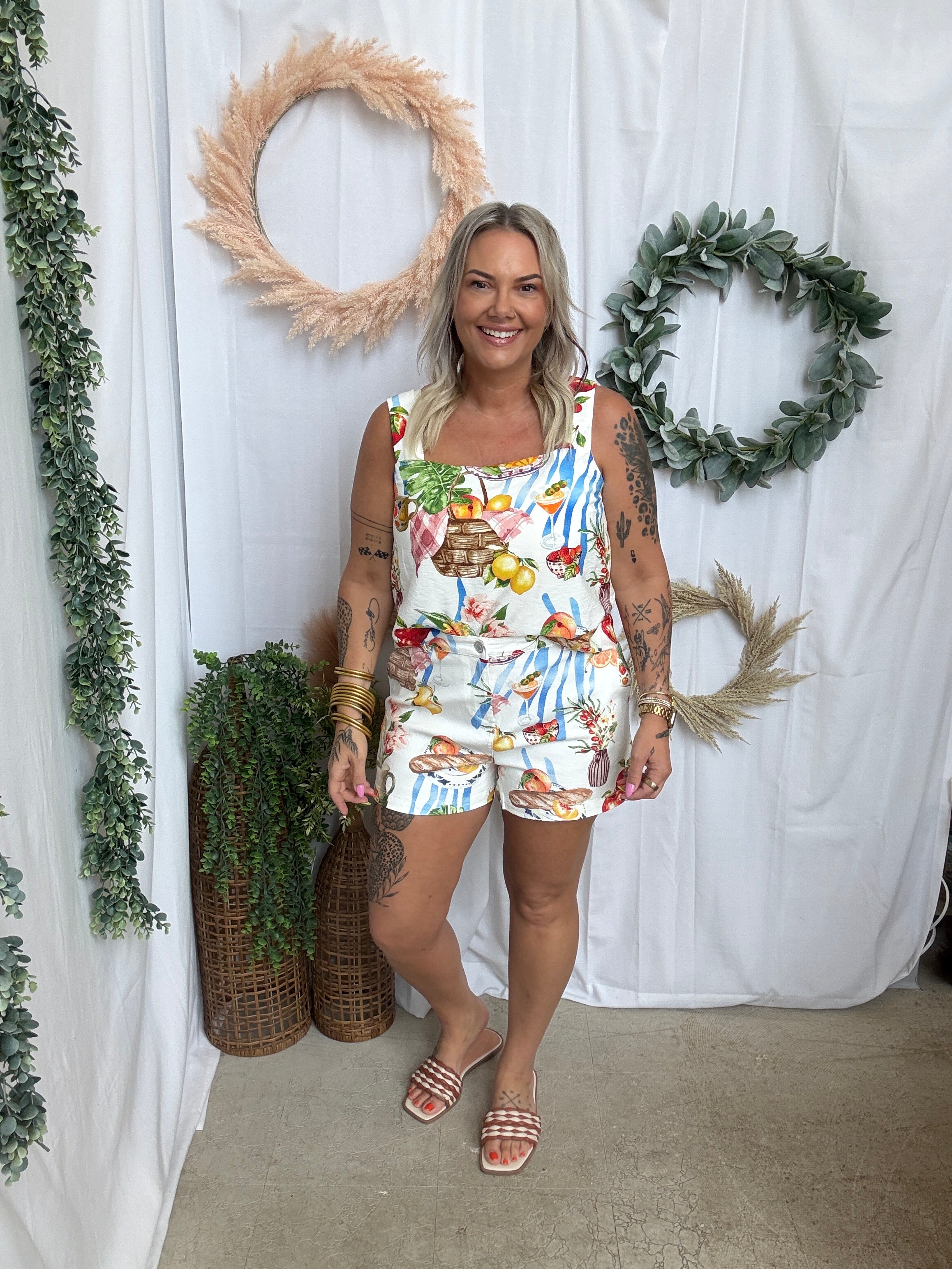 All Things Summer Tank Top-Tank Tops-skies are blue-The Silo Boutique, Women's Fashion Boutique Located in Warren and Grand Forks North Dakota