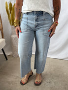 Vervet Heroine Barrel Jeans-Jeans-vervet-The Silo Boutique, Women's Fashion Boutique Located in Warren and Grand Forks North Dakota