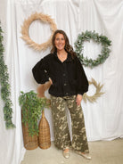 Lov Vintage Cardigan-Black-Cardigans-lovlov-The Silo Boutique, Women's Fashion Boutique Located in Warren and Grand Forks North Dakota