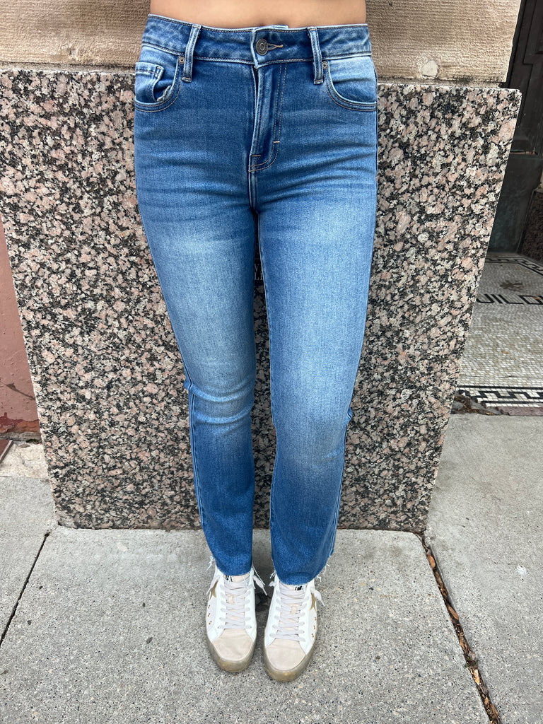 Hidden Ryan Cropped Bootcut Jeans-Jeans-hidden-The Silo Boutique, Women's Fashion Boutique Located in Warren and Grand Forks North Dakota