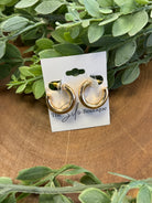Beauties Tube Earrings-Earrings-fame-The Silo Boutique, Women's Fashion Boutique Located in Warren and Grand Forks North Dakota