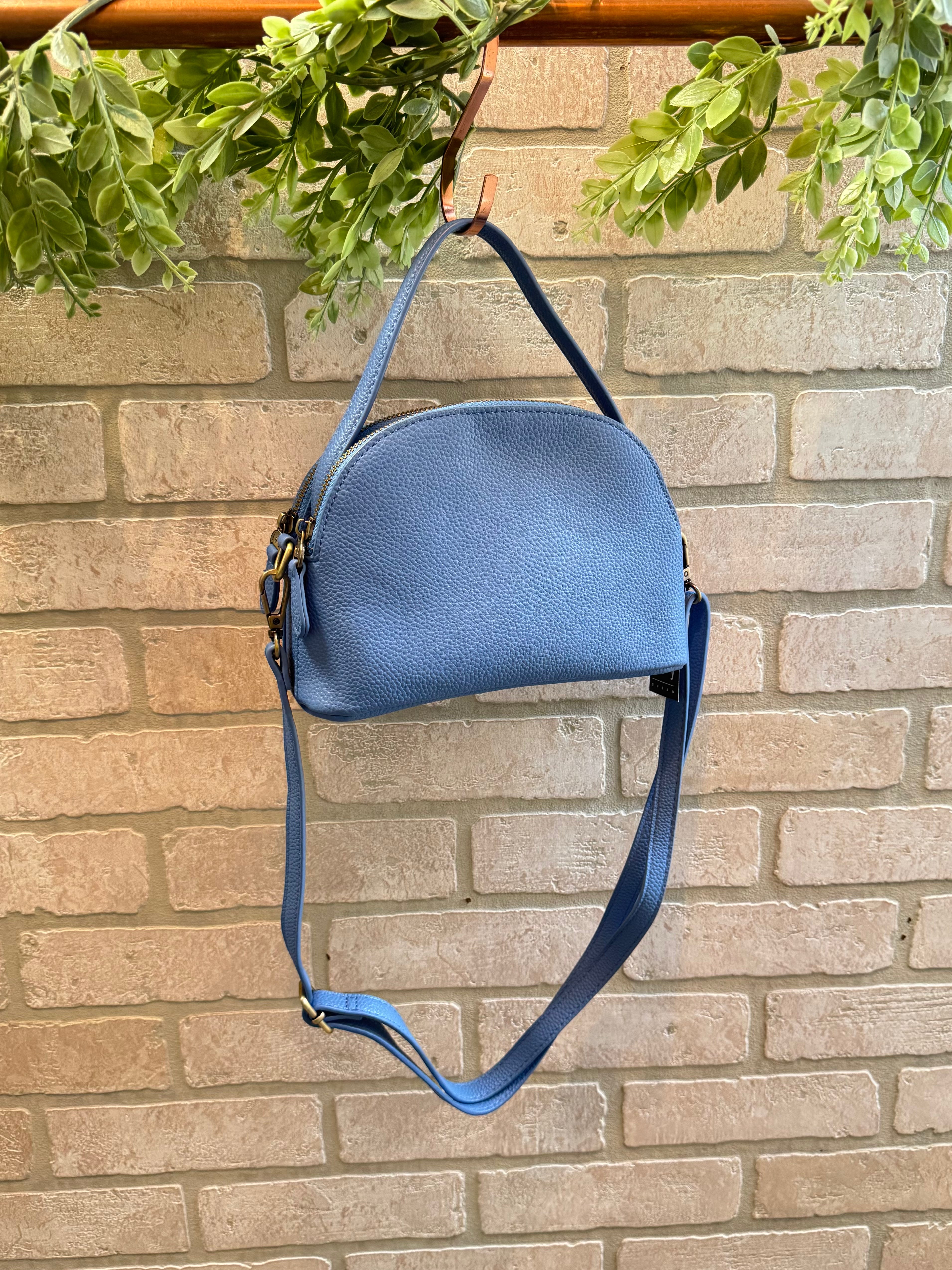 Joy Susan Larissa Purse-Periwinkle-Purses-joy susan-The Silo Boutique, Women's Fashion Boutique Located in Warren and Grand Forks North Dakota
