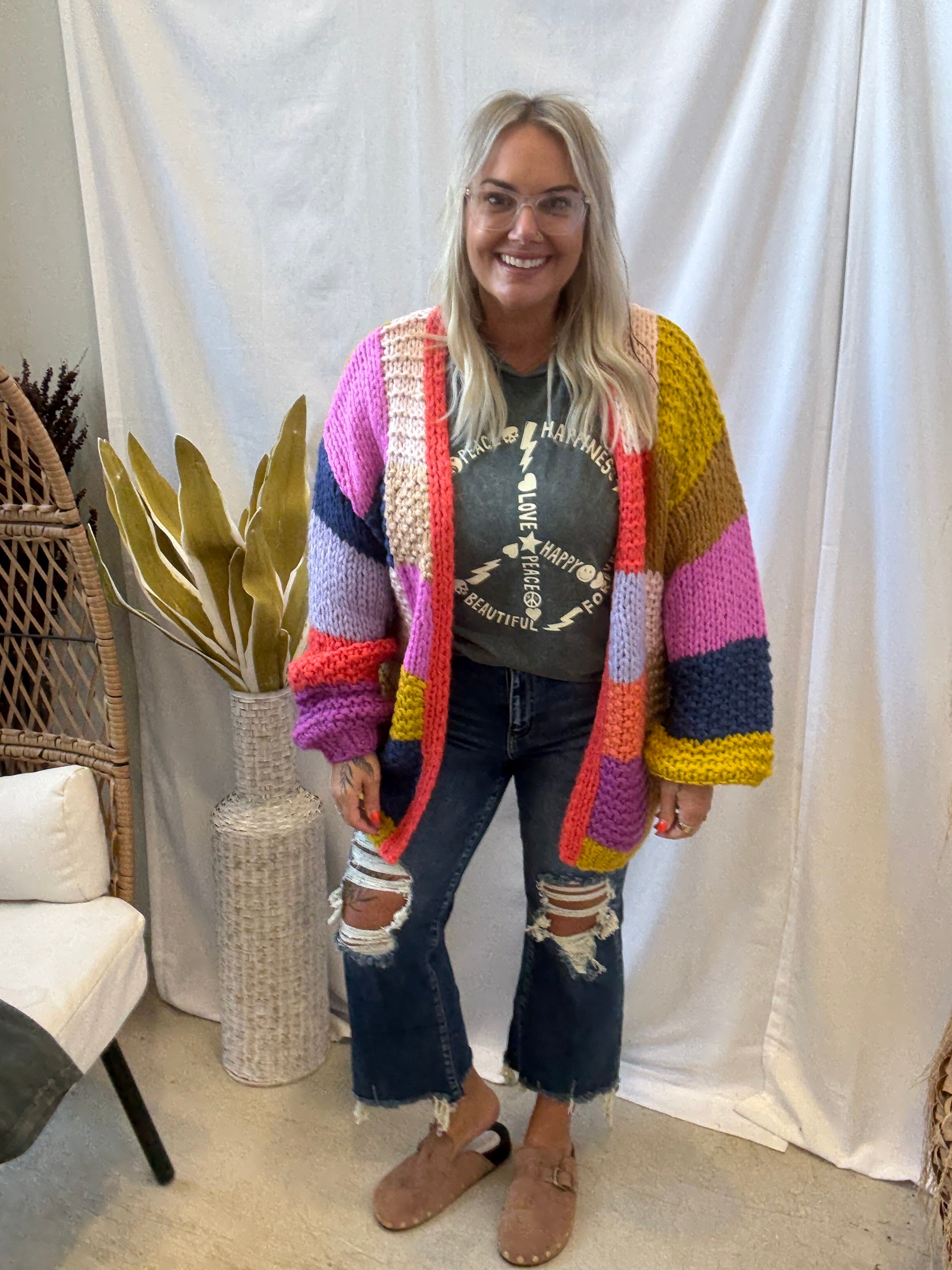 Dark Destructed Crop Jeans-Jeans-Zenana-The Silo Boutique, Women's Fashion Boutique Located in Warren and Grand Forks North Dakota