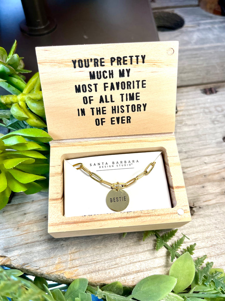 Best Link Necklace-Necklaces-santa barbara-The Silo Boutique, Women's Fashion Boutique Located in Warren and Grand Forks North Dakota