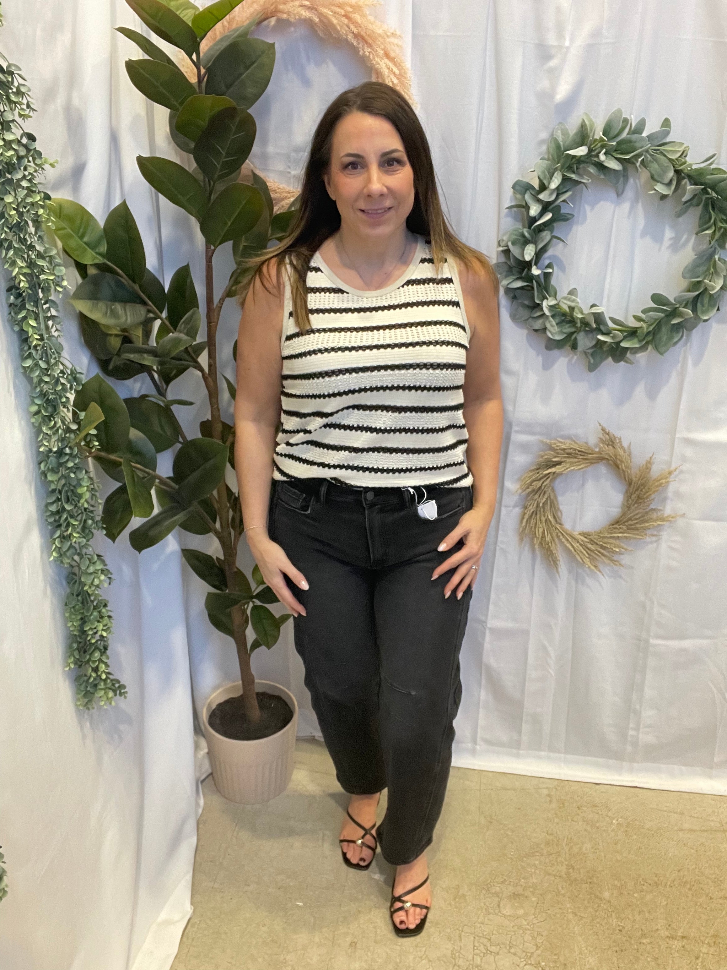 Flying Monkey Relief Black Jeans-Jeans-flying monkey-The Silo Boutique, Women's Fashion Boutique Located in Warren and Grand Forks North Dakota