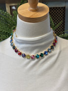 Desi Multi Gem Necklace-Necklaces-fame-The Silo Boutique, Women's Fashion Boutique Located in Warren and Grand Forks North Dakota