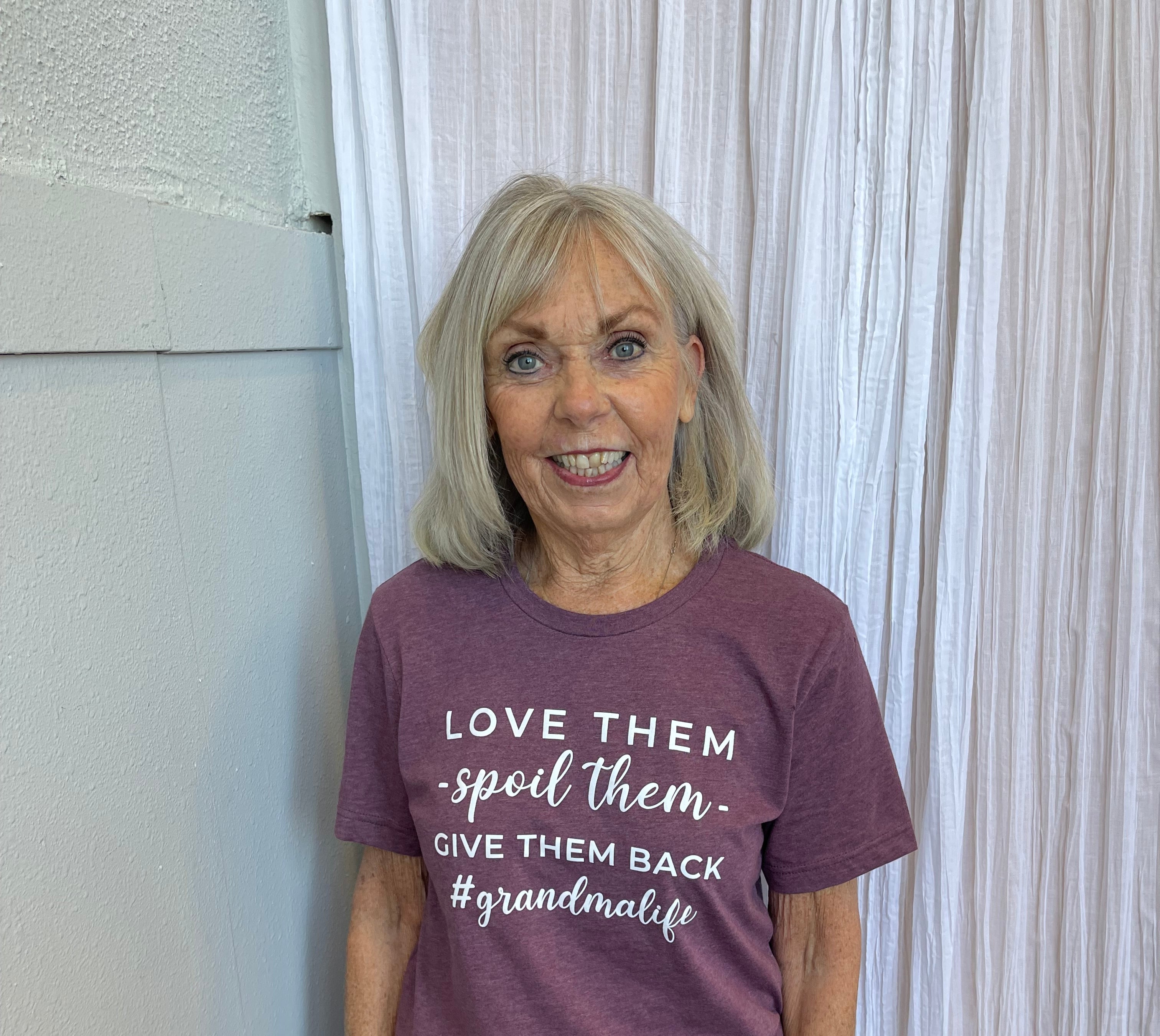 Grandma Life Plum Tee-Graphic Tees-limeberry-The Silo Boutique, Women's Fashion Boutique Located in Warren and Grand Forks North Dakota