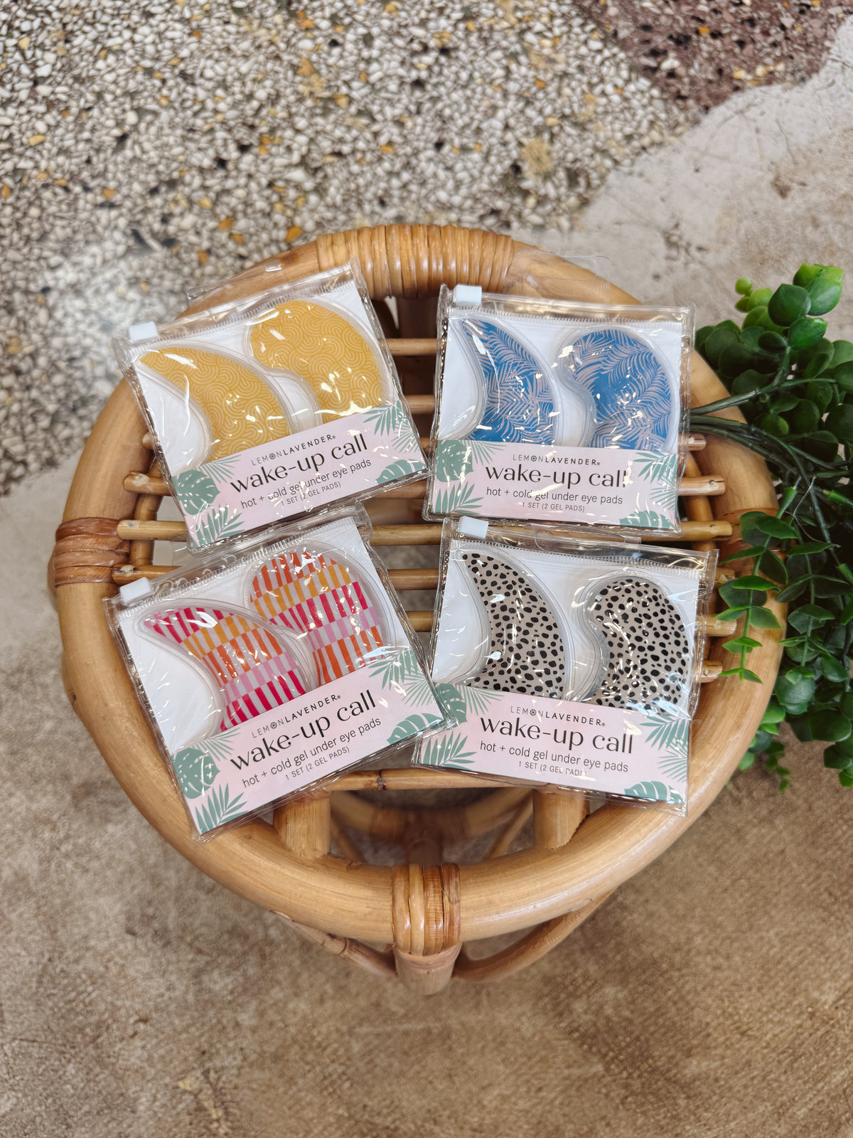 Lemon Lavender Under Eye Gel Pads-Beauty-dm-The Silo Boutique, Women's Fashion Boutique Located in Warren and Grand Forks North Dakota