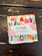 Crae Tulip Time Washcloth-Tea Towels-crae-The Silo Boutique, Women's Fashion Boutique Located in Warren and Grand Forks North Dakota