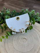 3 Pair Mix Up Earrings-Earrings-Fame-The Silo Boutique, Women's Fashion Boutique Located in Warren and Grand Forks North Dakota