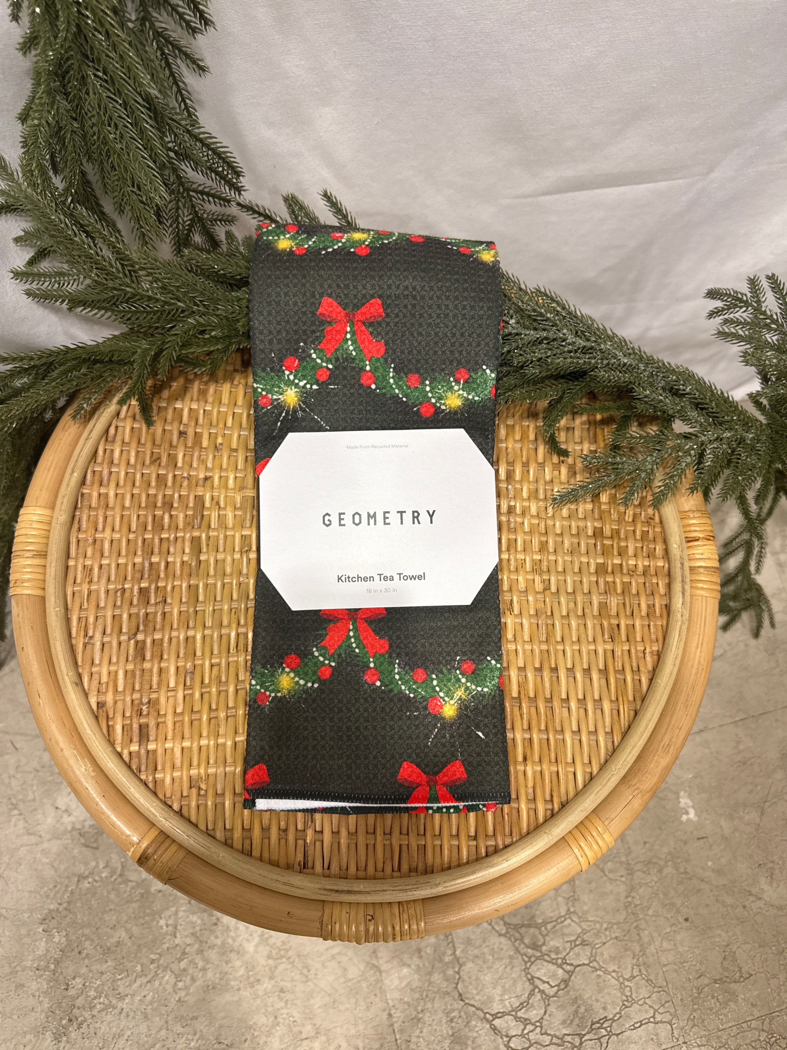 Geometry Tea Towel-dish cloth-geometry-The Silo Boutique, Women's Fashion Boutique Located in Warren and Grand Forks North Dakota