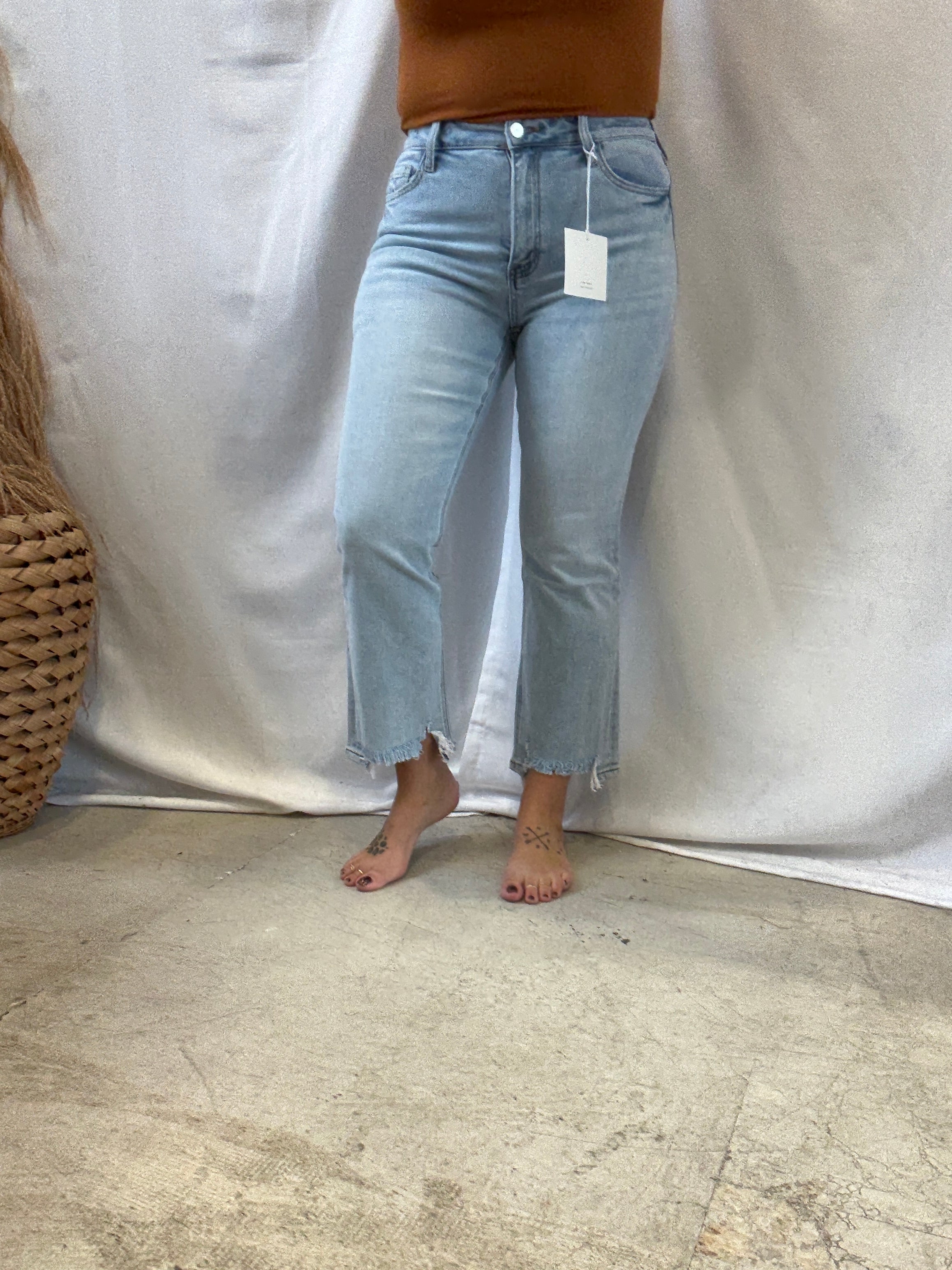 Lovervet Amity Kick Flare Jeans-Jeans-lovervet-The Silo Boutique, Women's Fashion Boutique Located in Warren and Grand Forks North Dakota