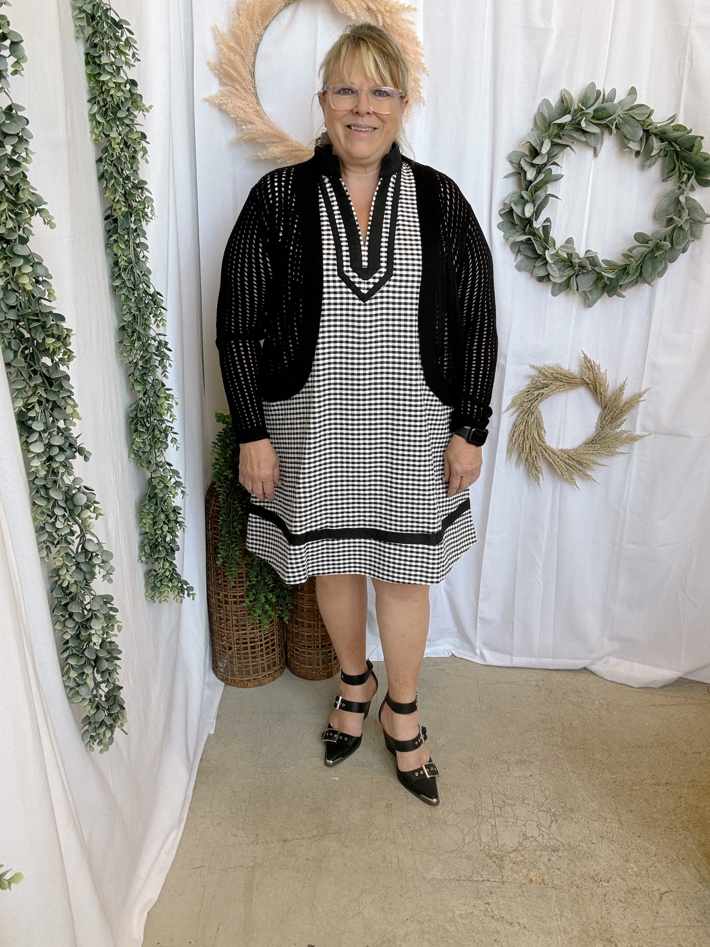 CC Open Knit Cocoon Cardigan-Black-Sweaters-cozy co-The Silo Boutique, Women's Fashion Boutique Located in Warren and Grand Forks North Dakota