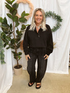 Hidden Black Classic Vintage Barrel Jeans-Jeans-Hidden-The Silo Boutique, Women's Fashion Boutique Located in Warren and Grand Forks North Dakota