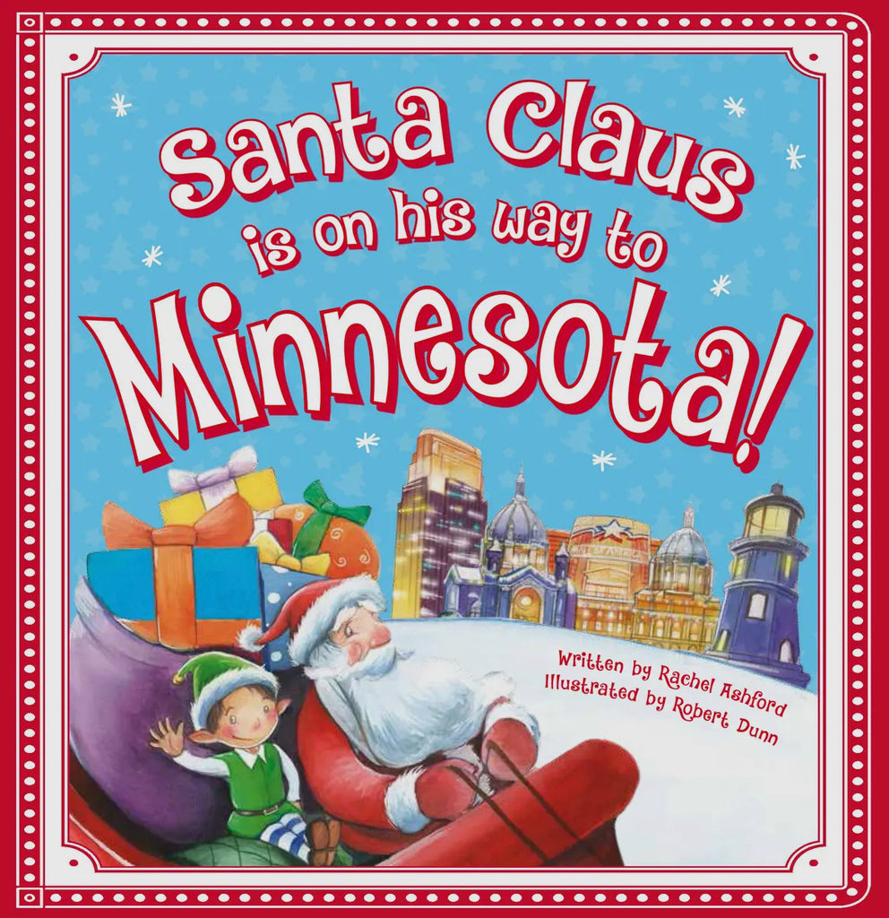 Santa Claus Is on His Way to Minnesota Book-Books-fair-The Silo Boutique, Women's Fashion Boutique Located in Warren and Grand Forks North Dakota