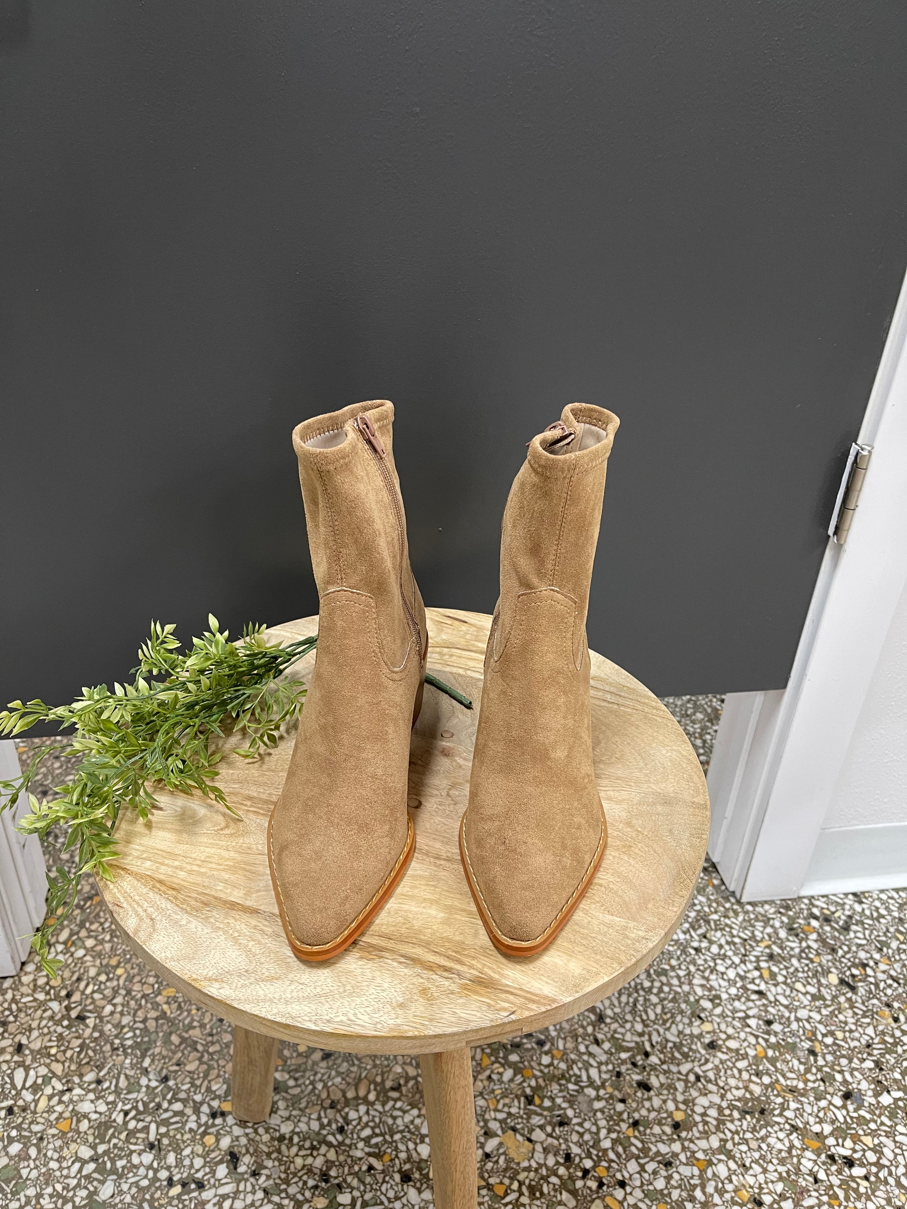 Oasis Society Vienna Boot-Latte-Boots-oasis society-The Silo Boutique, Women's Fashion Boutique Located in Warren and Grand Forks North Dakota