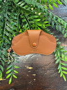 Kedzie Eclipse Sunglass Case-Brown-Sunglasses-dm-The Silo Boutique, Women's Fashion Boutique Located in Warren and Grand Forks North Dakota