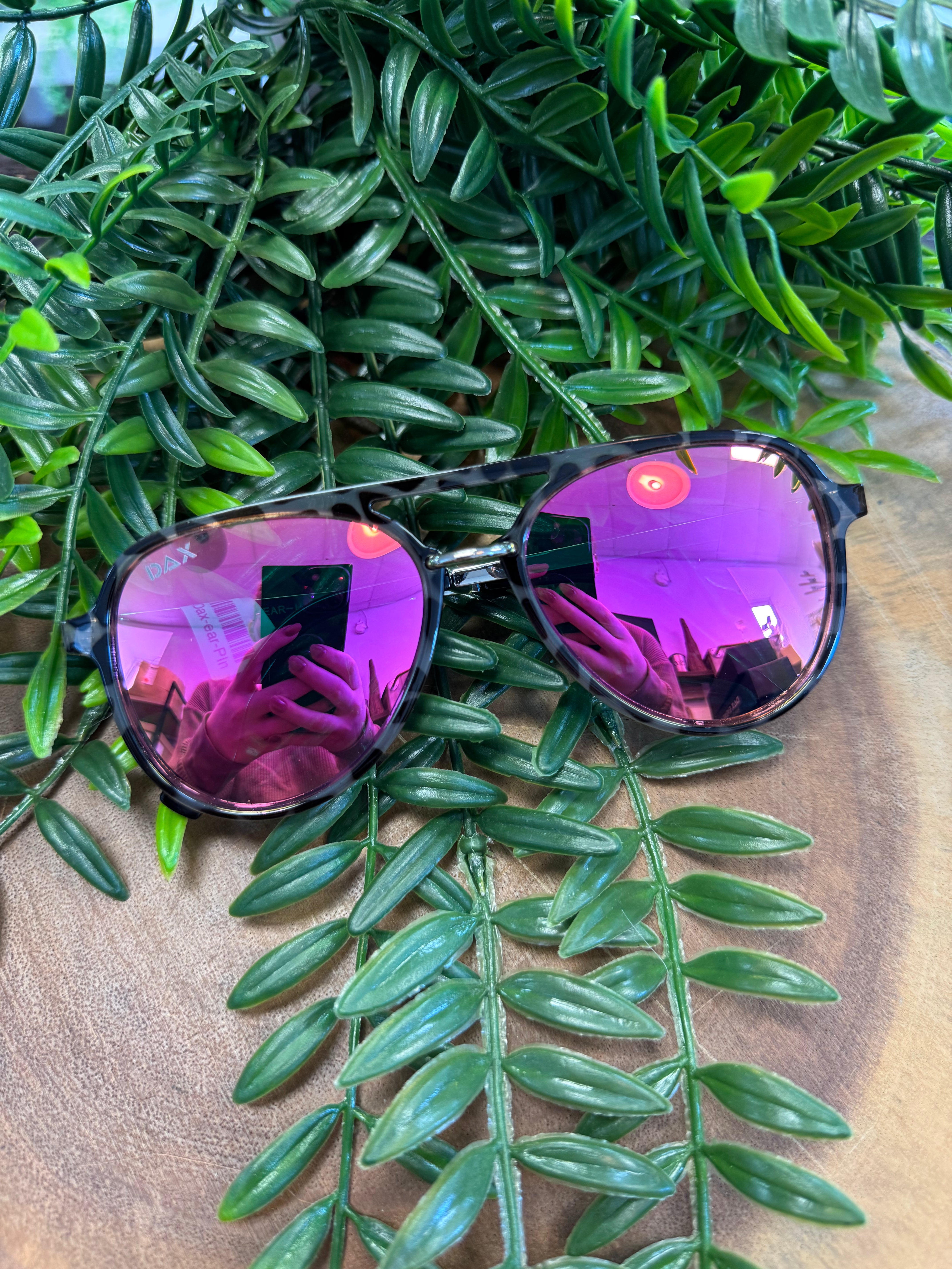 Dax Earhart Hot Pink Sunglasses-Sunglasses-dax-The Silo Boutique, Women's Fashion Boutique Located in Warren and Grand Forks North Dakota