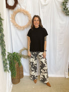Betty Short Sleeve Sweater-Black-Sweaters-Zenana-The Silo Boutique, Women's Fashion Boutique Located in Warren and Grand Forks North Dakota