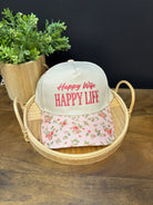 Zen Happy Wife Hat-Flower-Hats-Zenana-The Silo Boutique, Women's Fashion Boutique Located in Warren and Grand Forks North Dakota