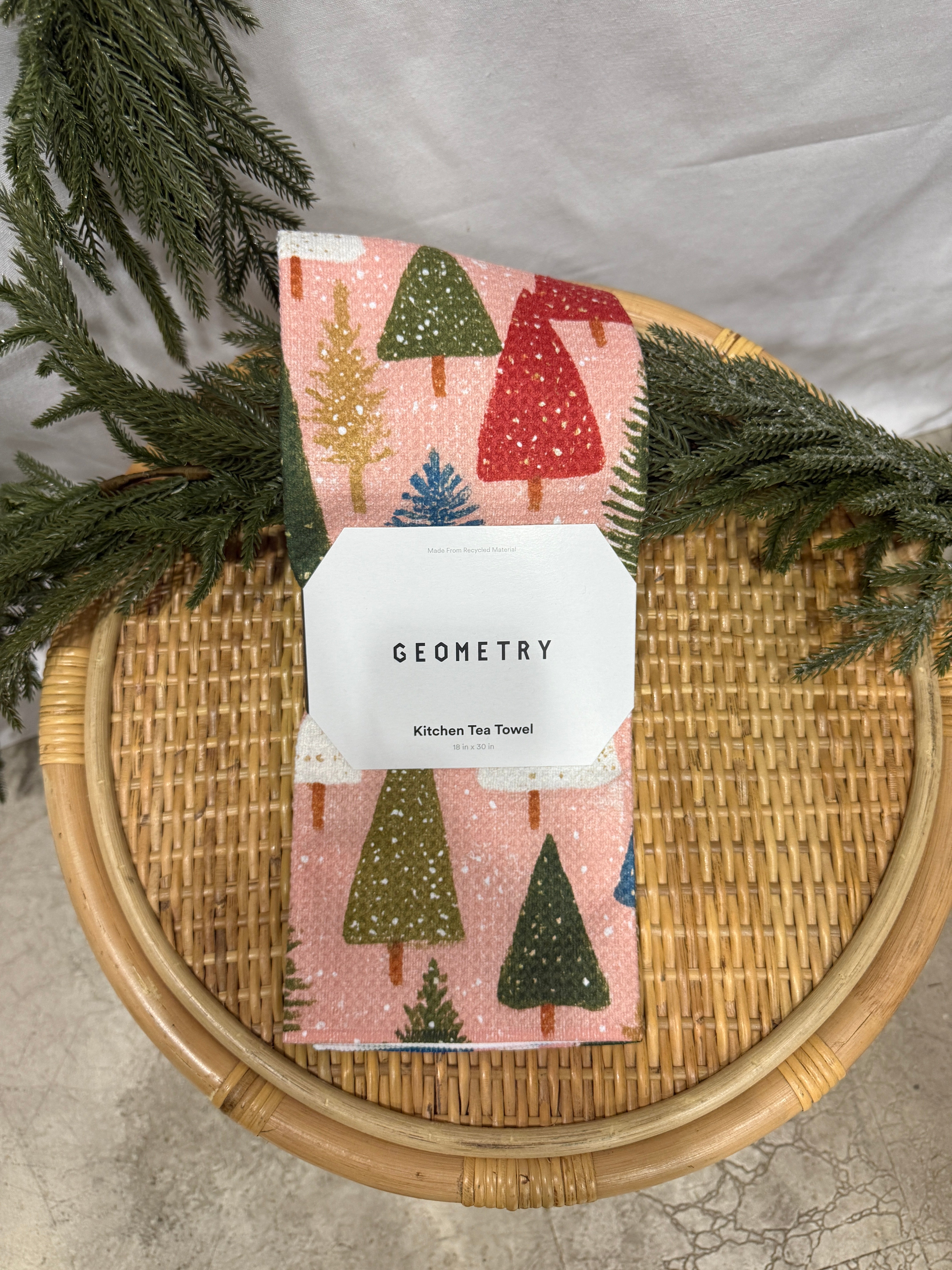 Geometry Tea Towel-dish cloth-geometry-The Silo Boutique, Women's Fashion Boutique Located in Warren and Grand Forks North Dakota