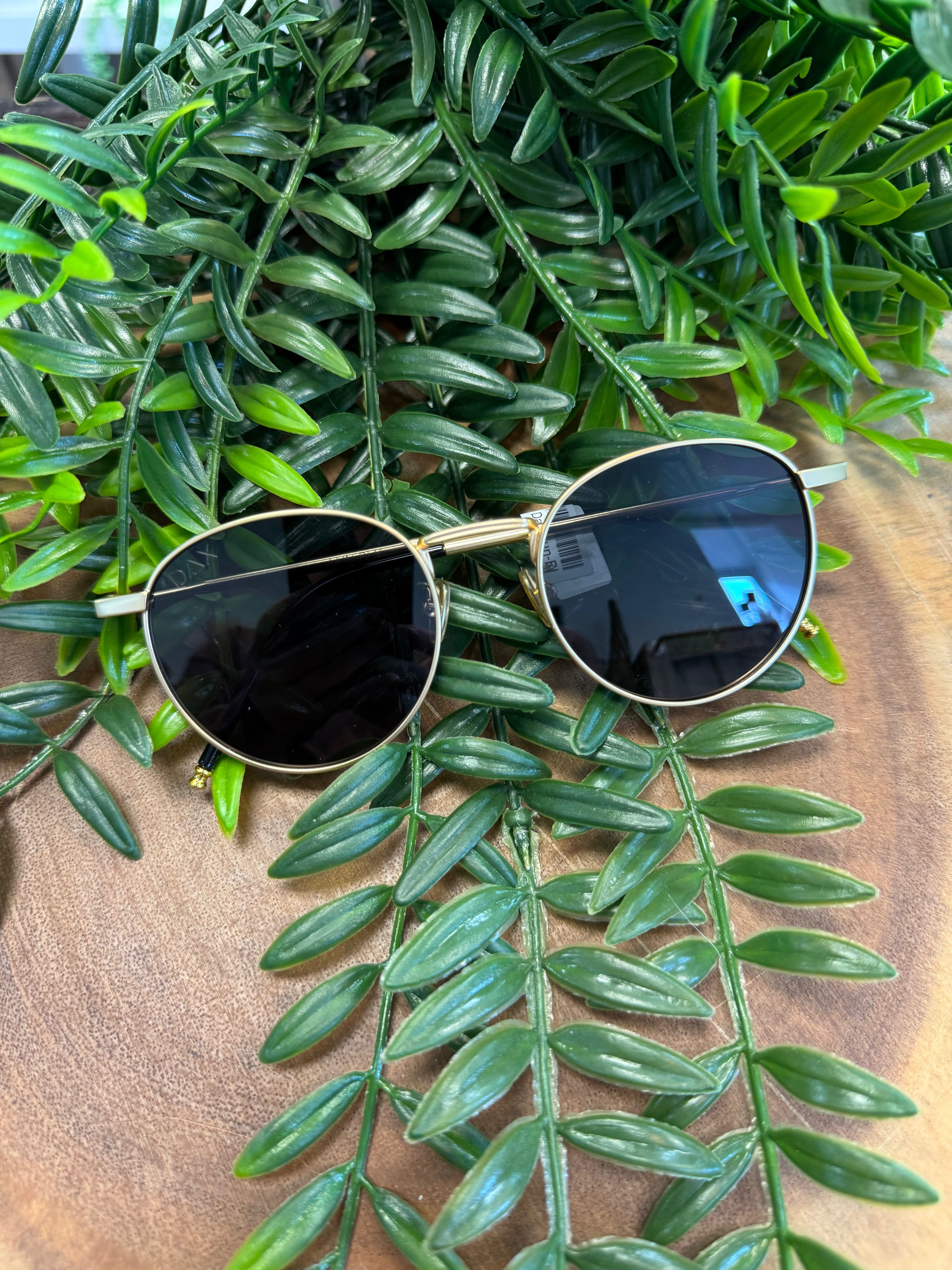 Dax Luna Black Sunglasses-Sunglasses-dax-The Silo Boutique, Women's Fashion Boutique Located in Warren and Grand Forks North Dakota