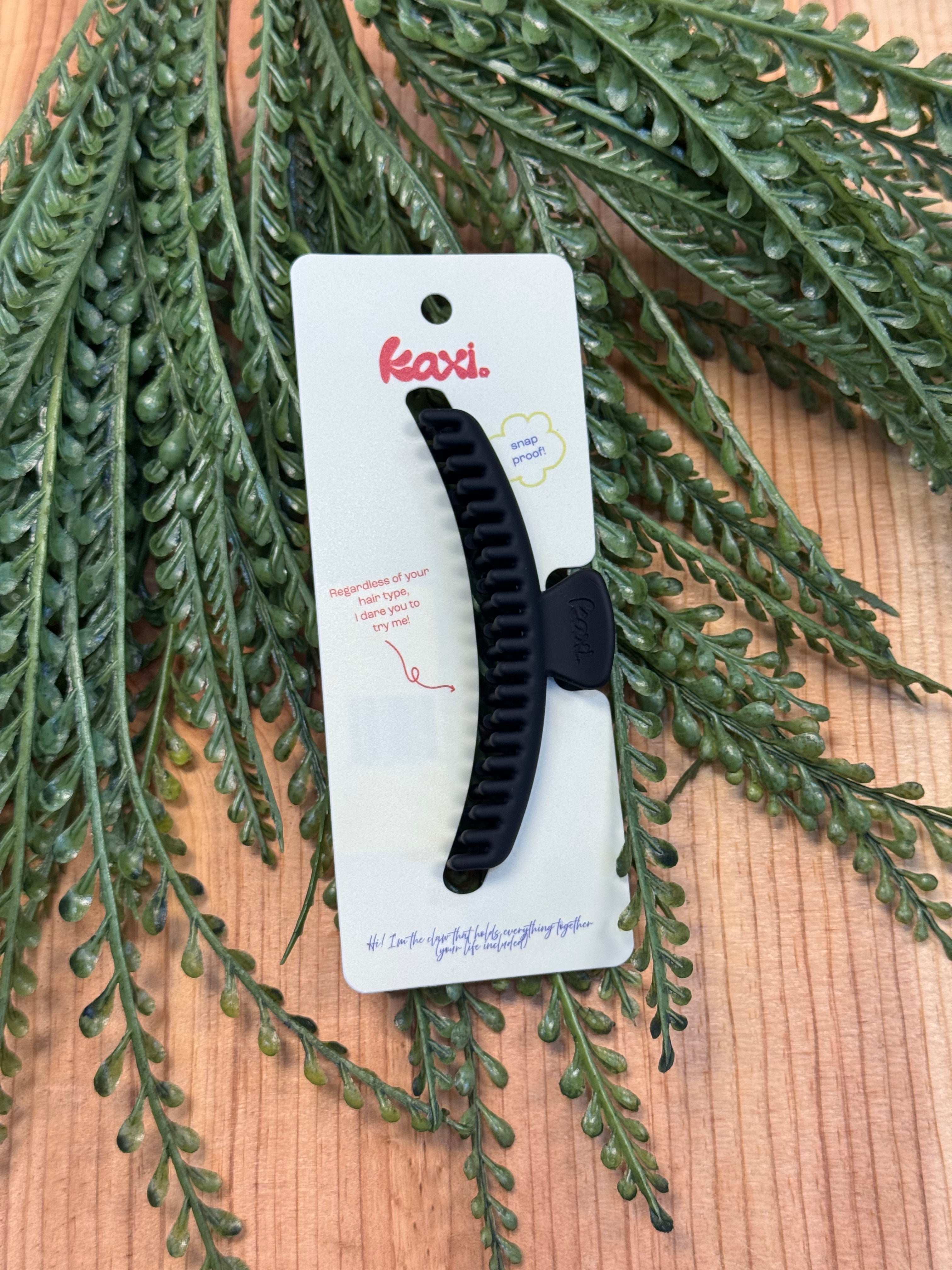 KAXI Midi Hold Everything Clip-Black-Hair Accessories-zad-The Silo Boutique, Women's Fashion Boutique Located in Warren and Grand Forks North Dakota