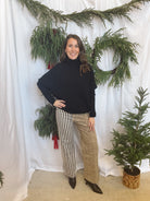 Ivy Sweater-Black-Sweaters-bluivy-The Silo Boutique, Women's Fashion Boutique Located in Warren and Grand Forks North Dakota