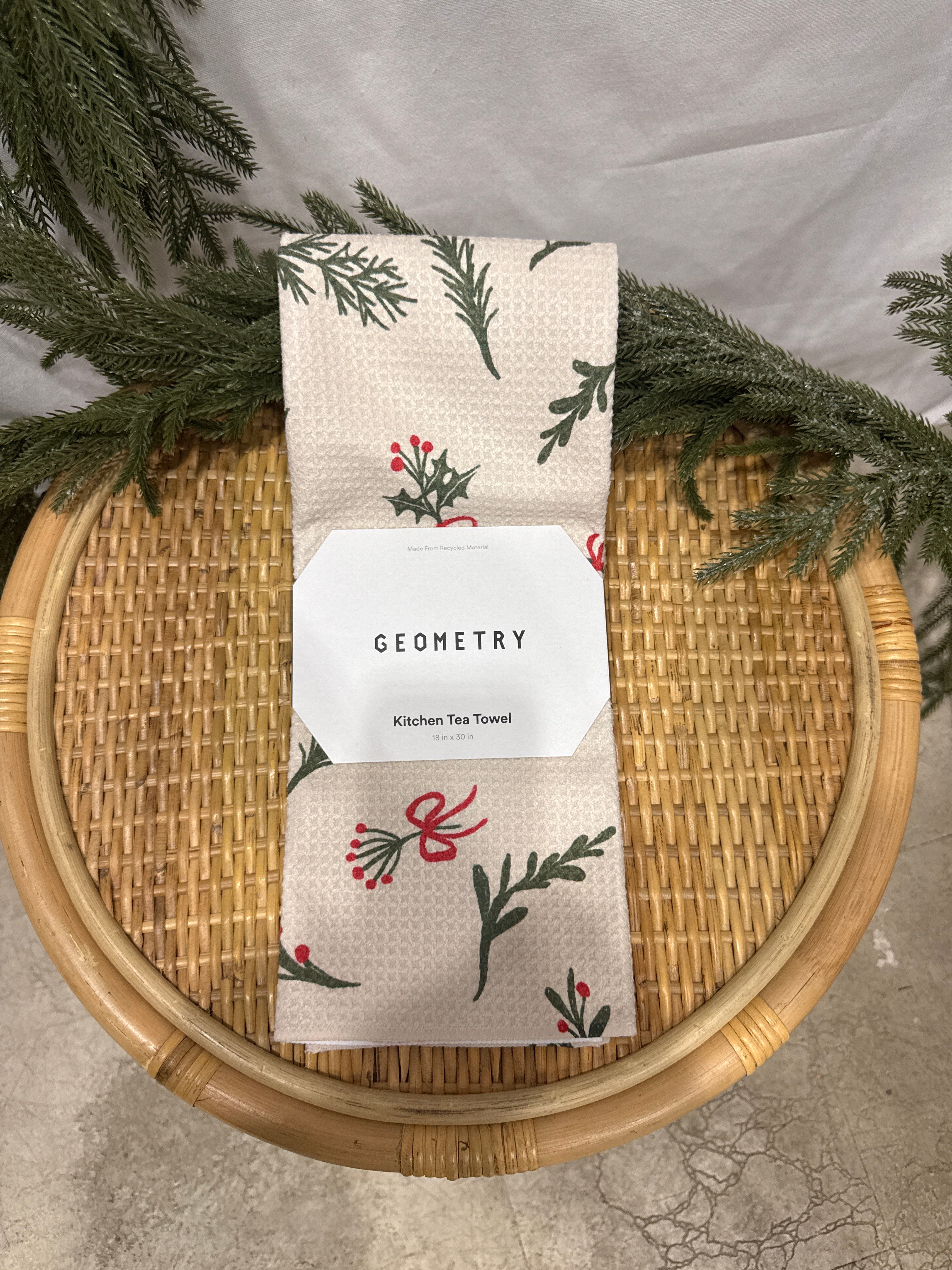 Geometry Tea Towel-dish cloth-geometry-The Silo Boutique, Women's Fashion Boutique Located in Warren and Grand Forks North Dakota