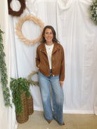 City Chic Jacket-Camel-Coats & Jackets-be cool-The Silo Boutique, Women's Fashion Boutique Located in Warren and Grand Forks North Dakota