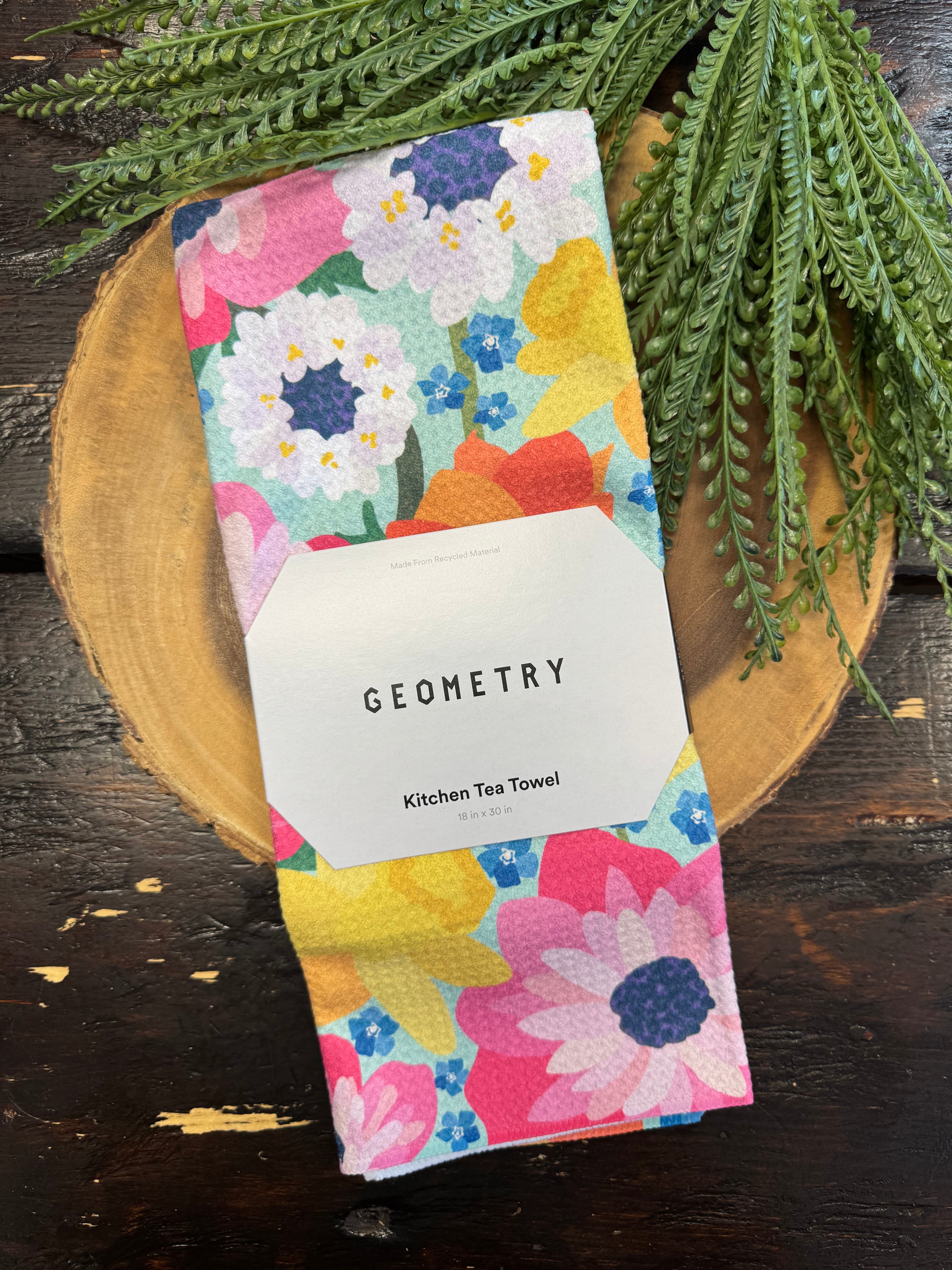 Geometry Tea Towel-dish cloth-geometry-The Silo Boutique, Women's Fashion Boutique Located in Warren and Grand Forks North Dakota