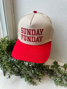 Zen Sunday Funday Hat-Red-Hats-Zenana-The Silo Boutique, Women's Fashion Boutique Located in Warren and Grand Forks North Dakota