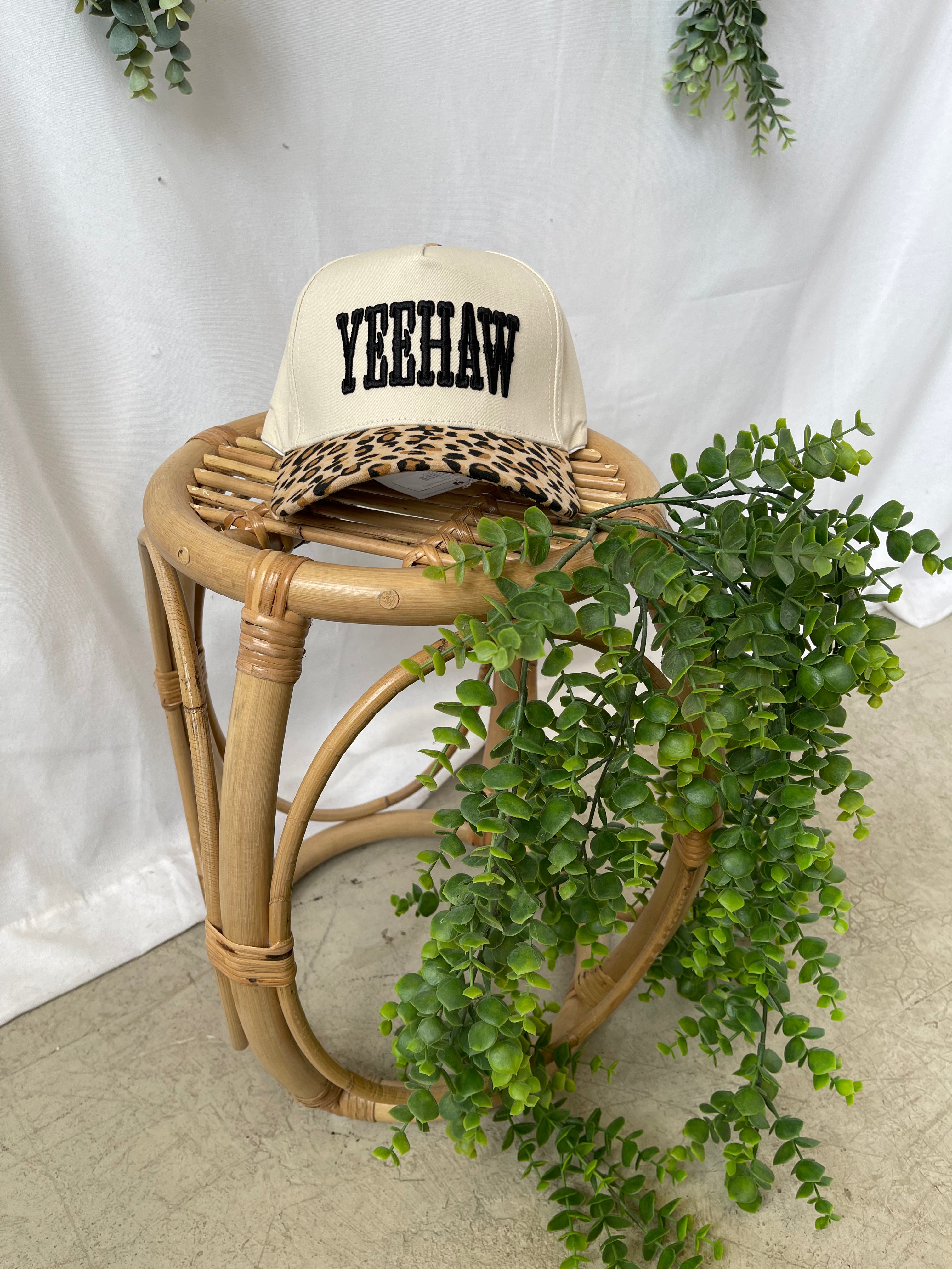 Zen YeeHaw Hat-Leopard-Hats-Zenana-The Silo Boutique, Women's Fashion Boutique Located in Warren and Grand Forks North Dakota