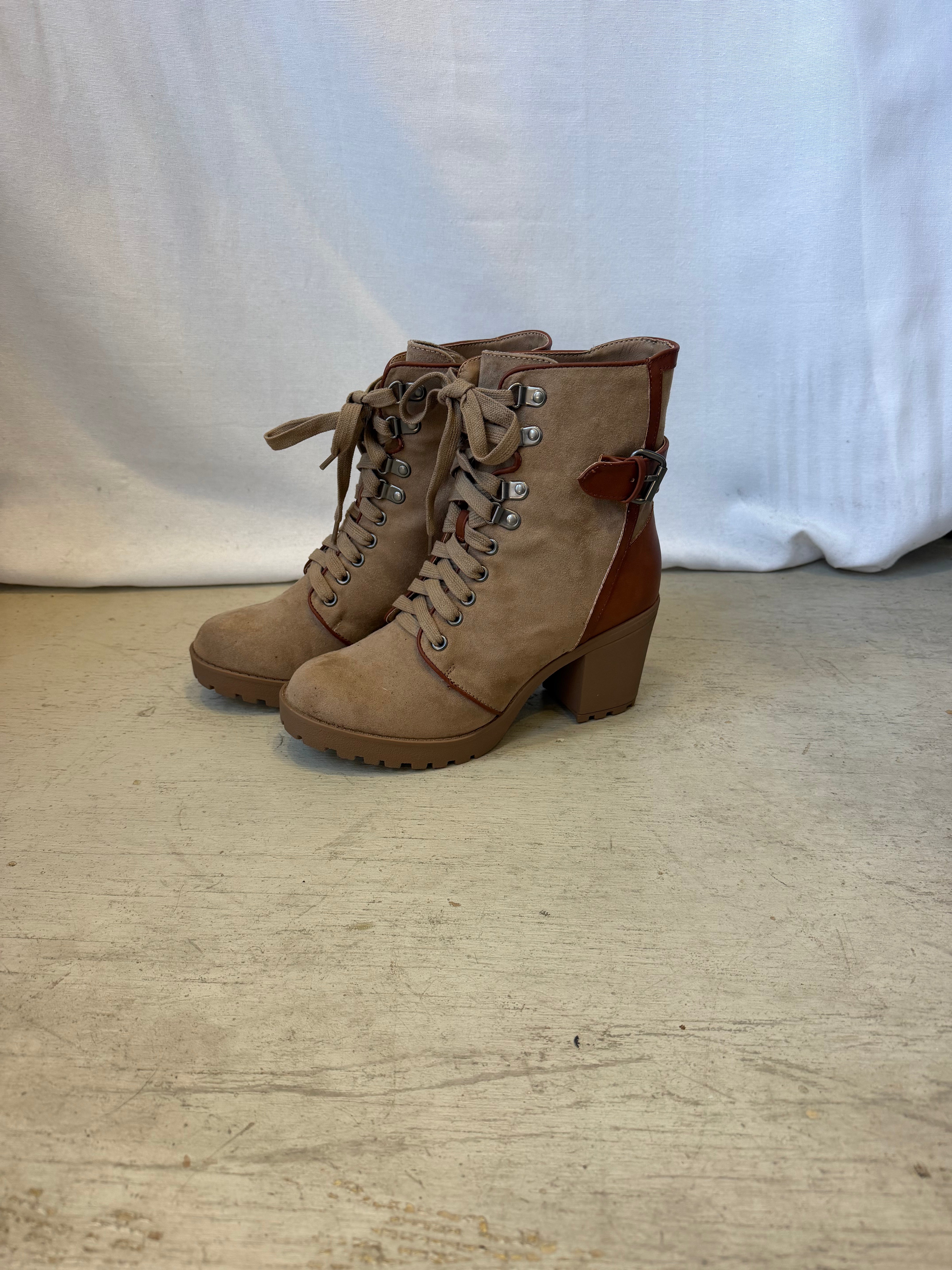 MIA Adelaide Boot-Stone-Boots-MIA-The Silo Boutique, Women's Fashion Boutique Located in Warren and Grand Forks North Dakota