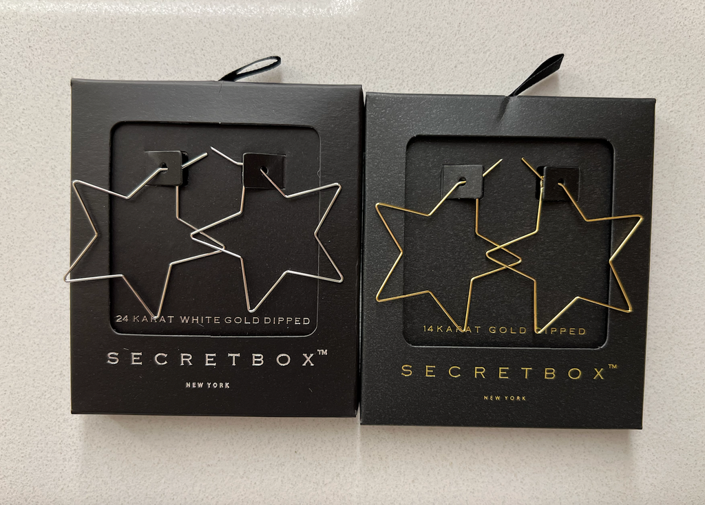 Secret Box Star Earrings-earrings-Dallas Market-The Silo Boutique, Women's Fashion Boutique Located in Warren and Grand Forks North Dakota