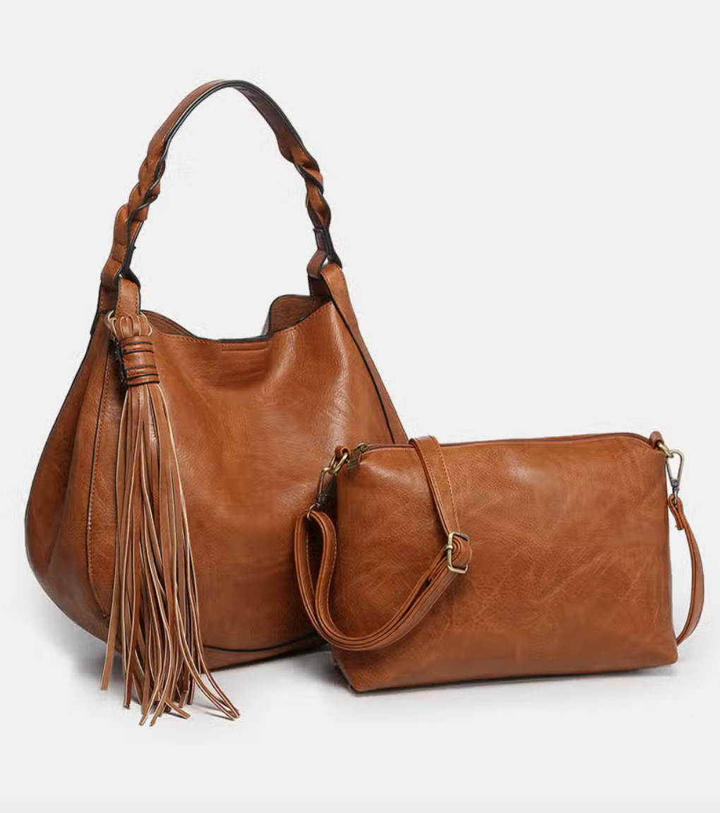 Eloise Large Tassel Hobo Purse